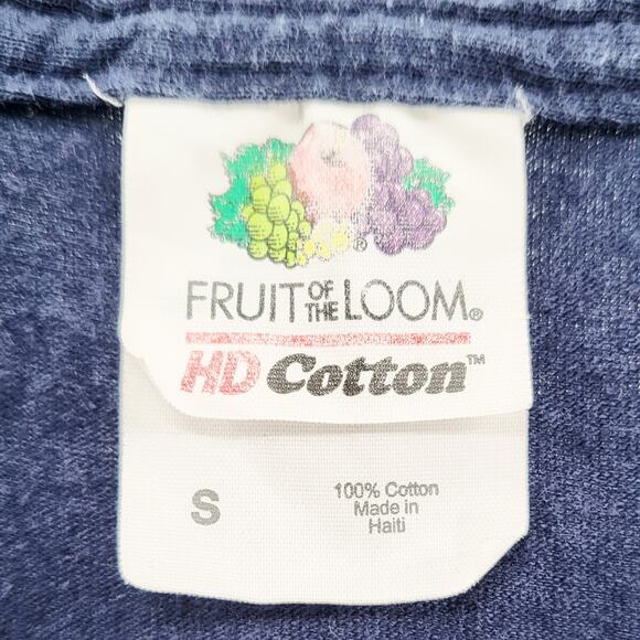 Grizzly Bear Blue Graphic T-Shirt with Salesforce Logo on back Crewneck Men's S - Picture 4 of 5